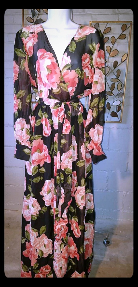Plus size Chiffon Dress